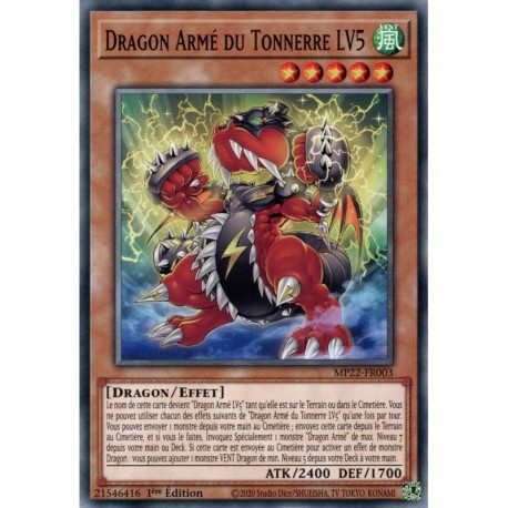 Dragon Armé du Tonnerre LV5 (C) [MP22]