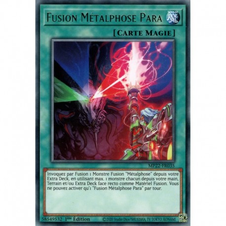 Fusion Métalphose Para (R) [MP22]