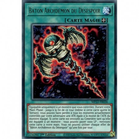Bâton Archdémon du Désespoir (R) [MP22]