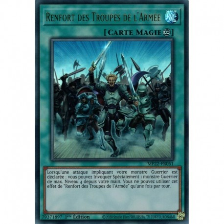 Renfort des Troupes de l'Armée (UR) [MP22]