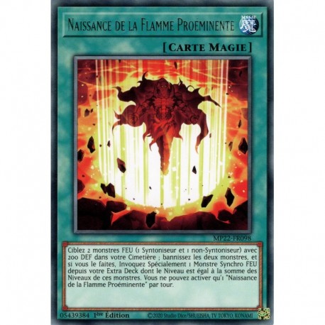 Naissance de la Flamme Proéminente (R) [MP22]