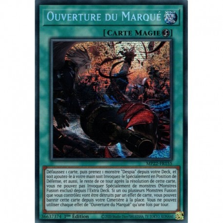 Ouverture du Marqué (PSTR) [MP22]