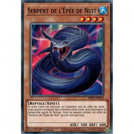 Serpent de l'Épée de Nuit (C) [MP22]