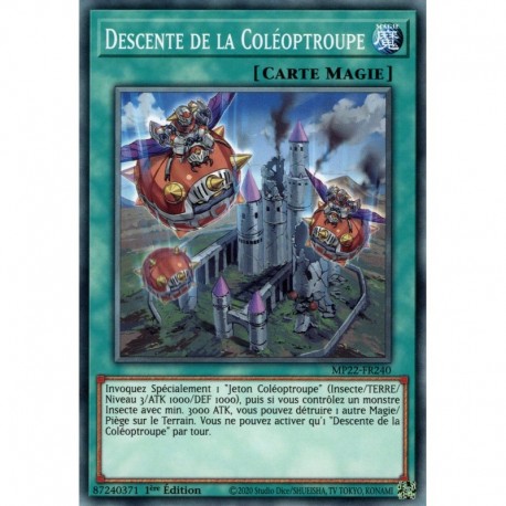 Descente de la Coléoptroupe (C) [MP22]