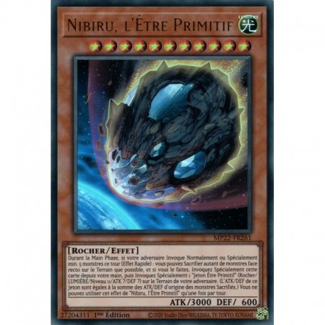 Nibiru, l'Être Primitif (UR) [MP22]