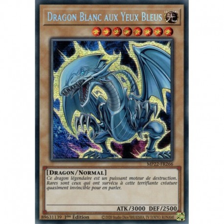 Dragon Blanc aux Yeux Bleus (PSTR) [MP22]