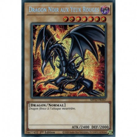 Dragon Noir aux Yeux Rouges (PSTR) [MP22]