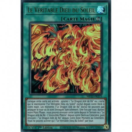 Le Véritable Dieu du Soleil (UR) [MP22]