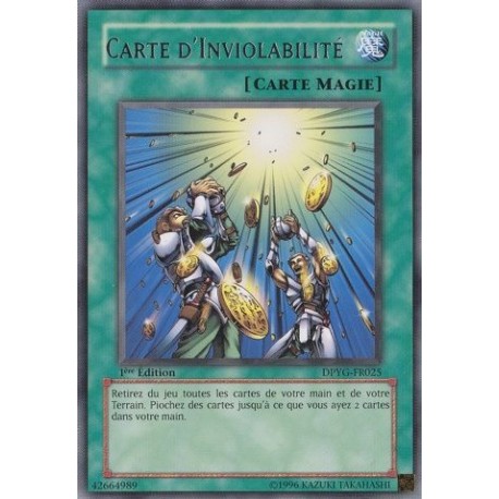 Carte D'inviolabilité (R) [DPYG]