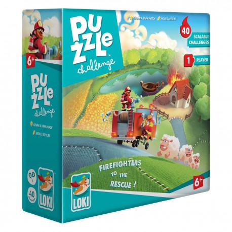 PUZZLE CHALLENGE Pompiers à la rescousse ! - Loki