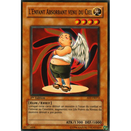L'enfant Absorbant Venu Du Ciel (C)