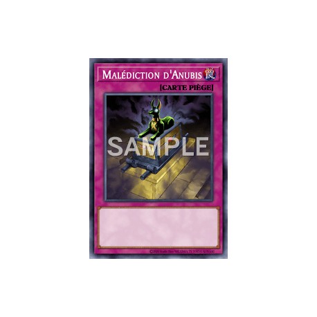Malédiction D'anubis (UR)