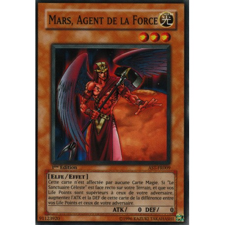 Mars, Agent De Force (SR)