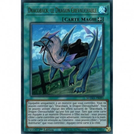 Dracoback, le Dragon Chevauchable (UR) [MAMA]