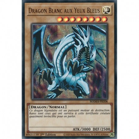 Dragon Blanc aux Yeux Bleus (UR-PR) [MAMA]