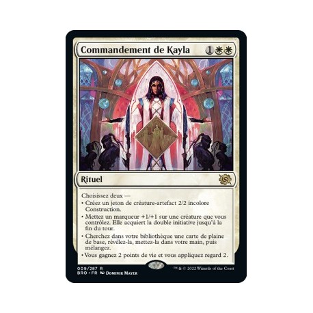 (FOIL) Blanc - Commandement de Kayla (R) [BRO]