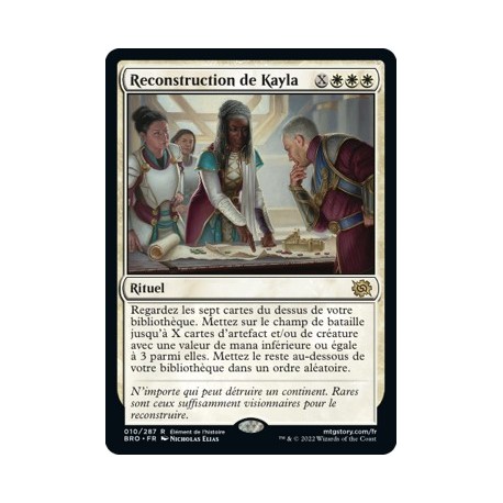 (FOIL) Blanc - Reconstruction de Kayla (R) [BRO]