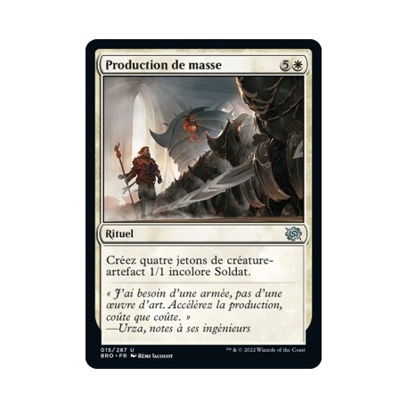 (FOIL) Blanc - Production de masse (U) [BRO]