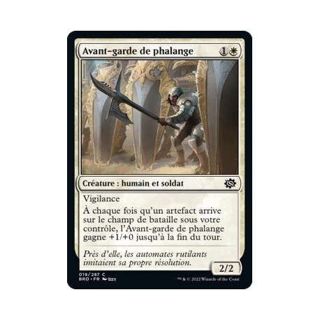 (FOIL) Blanc - Avant-garde de phalange (C) [BRO]