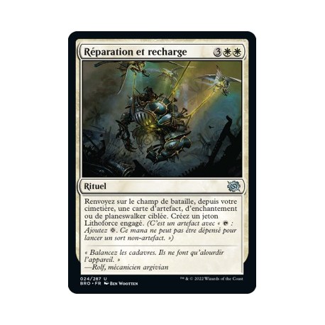 (FOIL) Blanc - Réparation et recharge (U) [BRO]