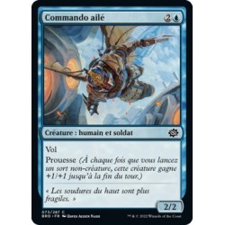 (FOIL) Bleu - Commando ailé (C) [BRO]