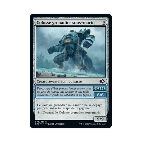 (FOIL) Artefact - Colosse grenadier sous-marin (C) [BRO]