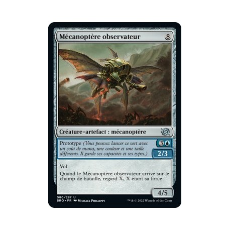(FOIL) Artefact - Mécanoptère observateur (U) [BRO]