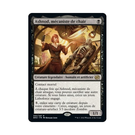 (FOIL) Noir - Ashnod, mécaniste de chair (R) [BRO]