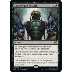 (FOIL) Noir - Diabolique dessein (R) [BRO]