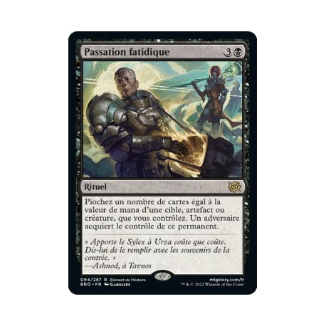 (FOIL) Noir - Passation fatidique (R) [BRO]
