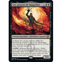 (FOIL) Noir - Gix, praetor de Yaugzebul (M) [BRO]