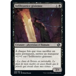 (FOIL) Noir - Infiltratrice gixienne (C) [BRO]
