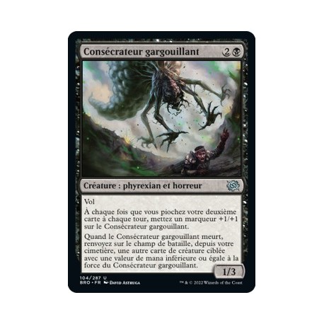 (FOIL) Noir - Consécrateur gargouillant (U) [BRO]
