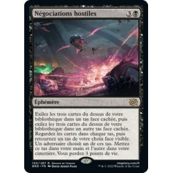 (FOIL) Noir - Négociations hostiles (R) [BRO]