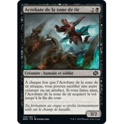 (FOIL) Noir - Acrobate de la zone de tir (C) [BRO]