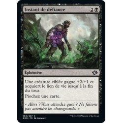 (FOIL) Noir - Instant de défiance (C) [BRO]