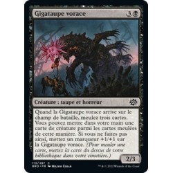 (FOIL) Noir - Gigataupe vorace (C) [BRO]