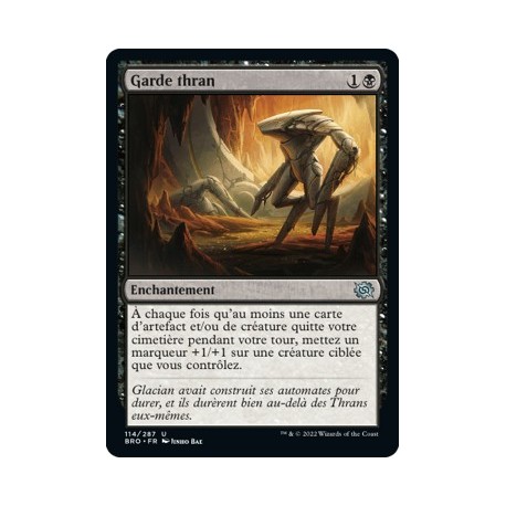 (FOIL) Noir - Garde thran (U) [BRO]
