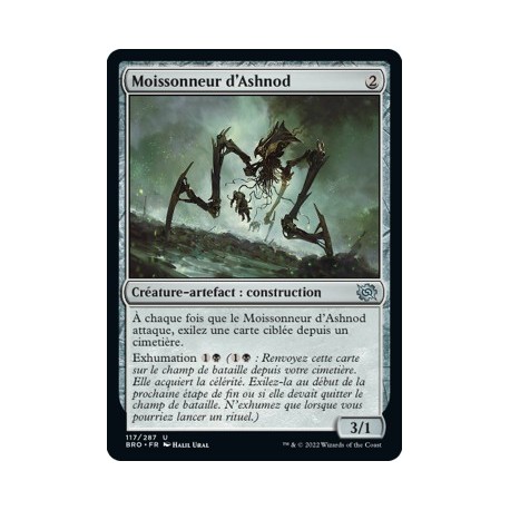 (FOIL) Artefact - Moissonneur d'Ashnod (U) [BRO]