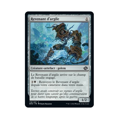 (FOIL) Artefact - Revenant d'argile (C) [BRO]