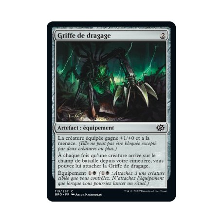 (FOIL) Artefact - Griffe de dragage (C) [BRO]