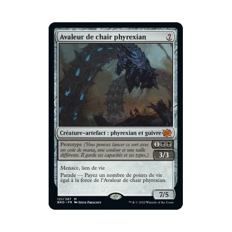 (FOIL) Artefact - Avaleur de chair phyrexian (M) [BRO]