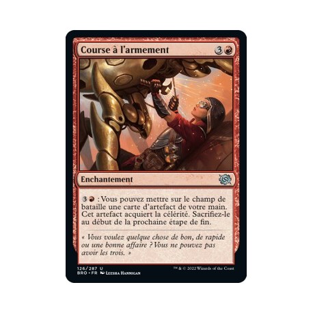 (FOIL) Rouge - Course à l'armement (U) [BRO]