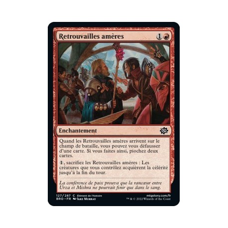 (FOIL) Rouge - Retrouvailles amères (C) [BRO]