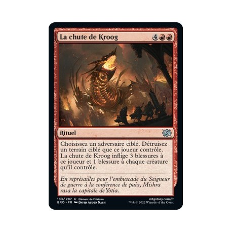 (FOIL) Rouge - La chute de Kroog (U) [BRO]