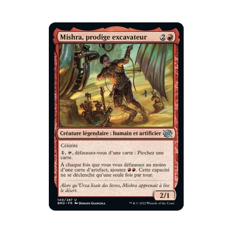 (FOIL) Rouge - Mishra, prodige excavateur (U) [BRO]
