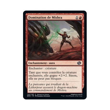 (FOIL) Rouge - Domination de Mishra (C) [BRO]