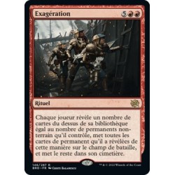 (FOIL) Rouge - Exagération (R) [BRO]