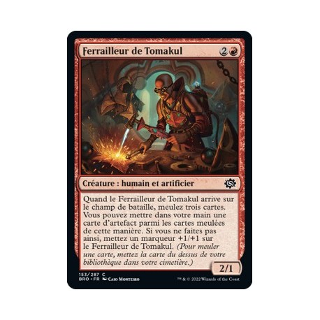 (FOIL) Rouge - Ferrailleur de Tomakul (C) [BRO]