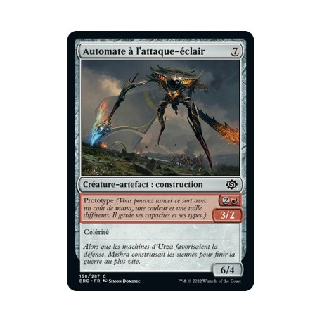 (FOIL) Artefact - Automate à l'attaque-éclair (C) [BRO]